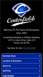 Mobile Screenshot of centerfieldhits.mobi