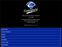 Tablet Screenshot of centerfieldhits.mobi